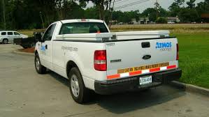 Custom vehicle fleet decals on a commercial truck in Columbus Ohio