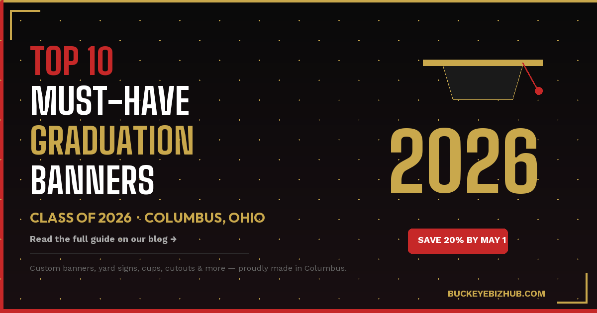 Top 10 Must-Have Custom Graduation Banners for the Class of 2026