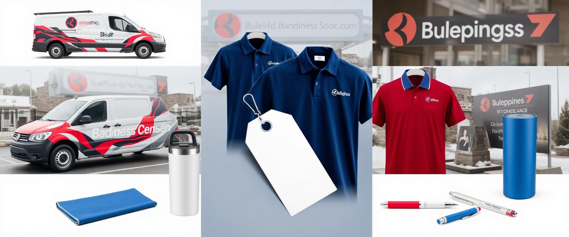 Branded Ohio vehicles, apparel, signage and promotional products