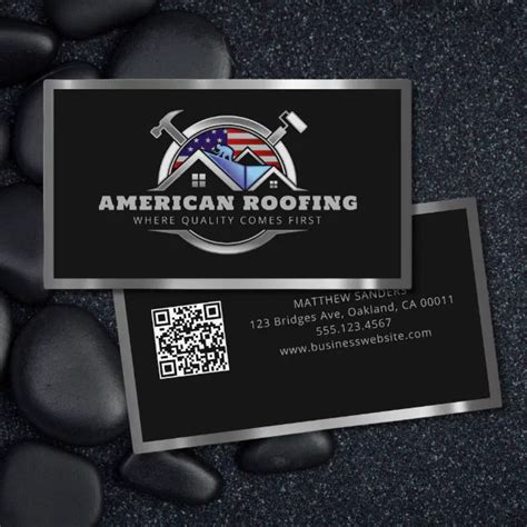 Branded business cards and proposal folders for a construction contractor